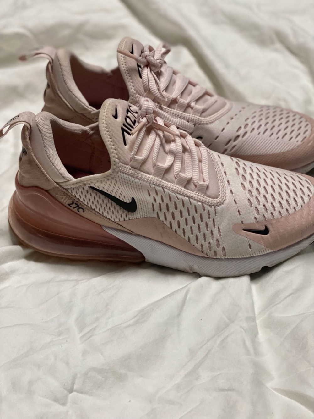 Nike Women's Air Max 27C Sneakers - Blush Pink/Black